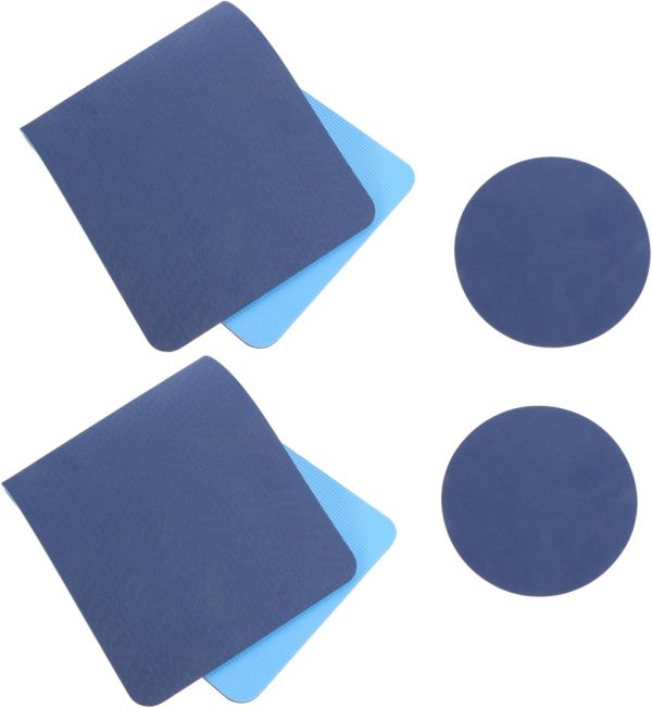 8 Pcs  Yoga Mat Yoga Knee Pad Cushion Gym Pads Flooring Rodilleras Para Gym Mujer Yoga Knee Mat Fitness Pilates Knee Pad Thick Knee Pads Yoga Fitness Mat Kneeling Mat Plank Mat